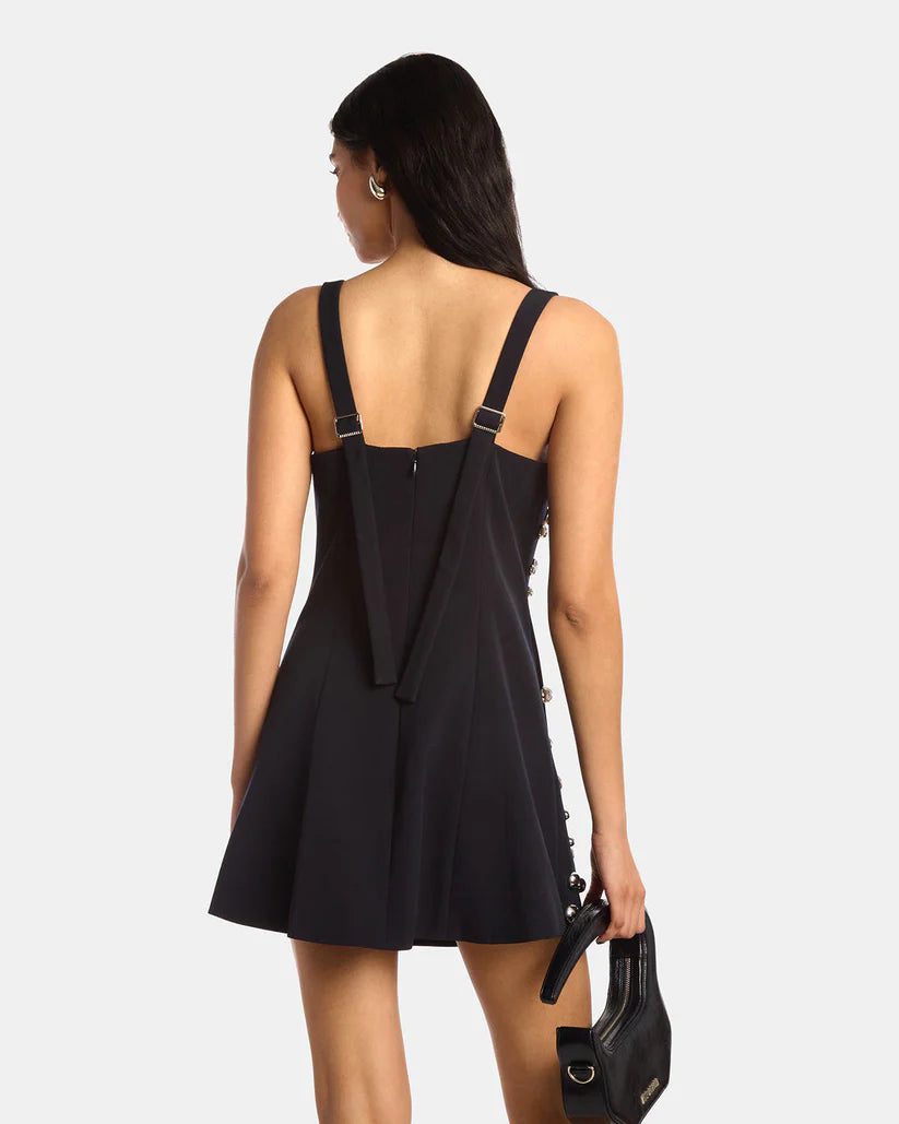 Chrome Embellished Dress