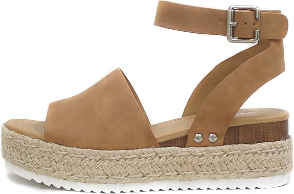 Platform Sandal with Ankle Strap